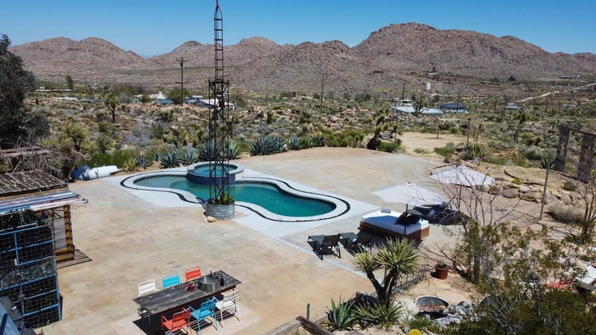 Renovated Lodge - Room 2 With Pool Access Joshua Tree Dış mekan fotoğraf